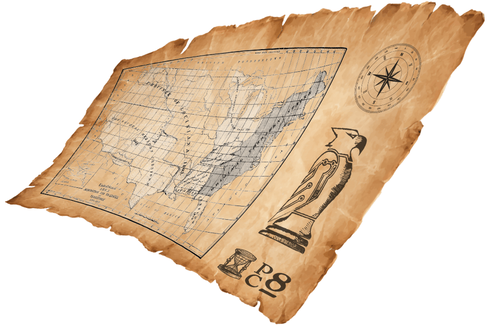 PC8 Timeline Map
